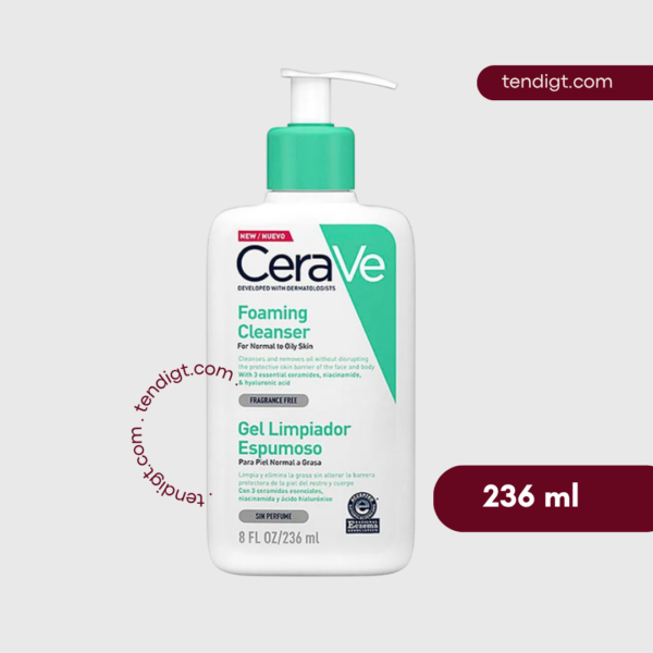 Cerave | Gel limpiador espumoso