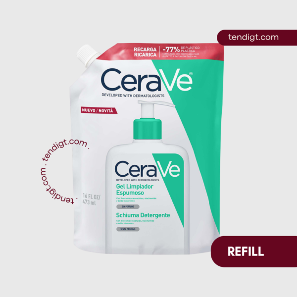 Cerave | Gel limpiador espumoso