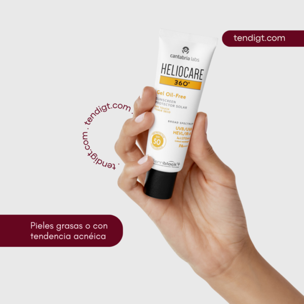 2 Cantabria labs | Heliocare | 360º Gel Oil-Free SPF 50 - 50ml