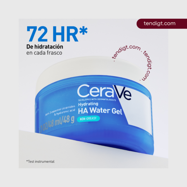 308 Cerave | Water Gel Hidratante Ácido Hialurónico 48ml