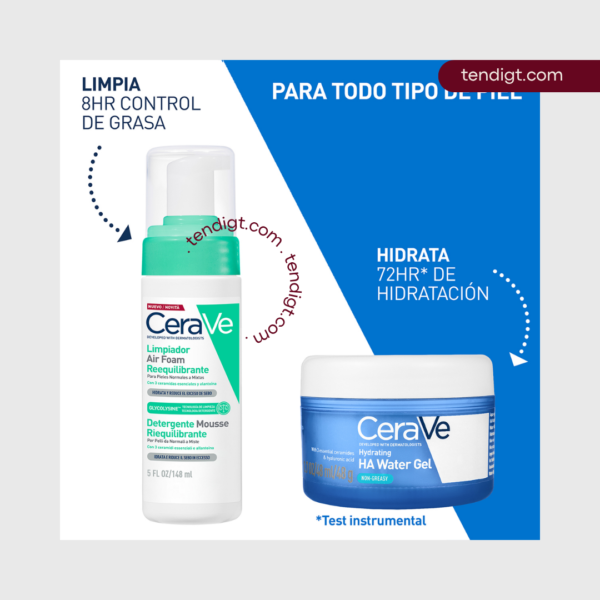Cerave | Limpiador Air Foam Reequilibrante 148ml