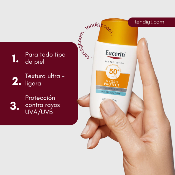 55 Eucerin | Protector Solar Hydro Fluid Ultra-ligera 50ml