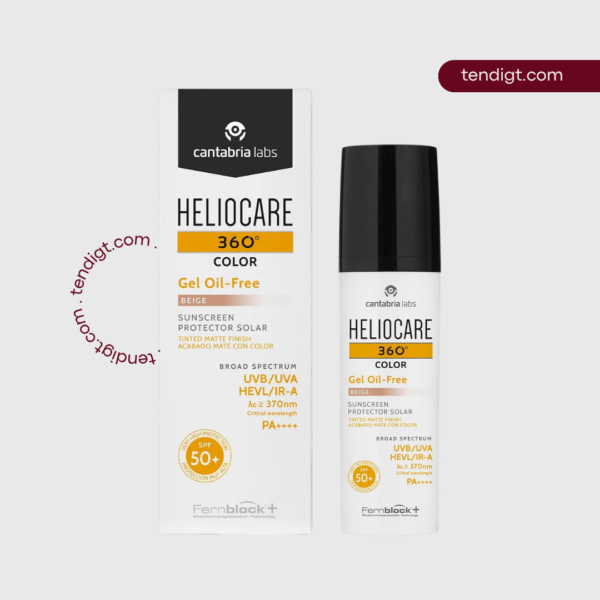 9 Cantabria Labs | Heliocare 360 Gel Oil-Free SPF50+ Color Beige 50ml